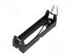 BHC-18650-1A - Holder, Size  MR18650, Batt.no 1, Leads  cables, Colour  black