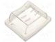 Switch accessories  cover, Body  transparent, -25....70°C, 31x22.3mm