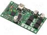 Motor Driver - DC-motor driver, 21.77kHz, 23A, Uin mot 5.5....40V, Uin log 3.3V