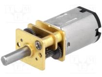 POLOLU-3064 - Motor  DC, with gearbox, 3....9VDC, HP Carbon Brushes, 75 1, 400rpm