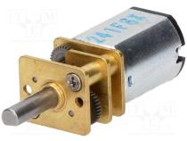 POLOLU-2380 - Motor  DC, with gearbox, 3....9VDC, Medium Power, 75 1, 290rpm, 700mA
