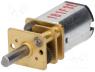 POLOLU-2215 - Motor  DC, with gearbox, 3....9VDC, HP, 75 1, dbl.sided shaft  yes