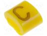 Markers for cables and wires, 1.1....2.5mm, H 3mm, A 6mm, L 5mm