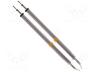 K70TZ018 - Tip, bent chisel, 1.78mm, 350....398°C, for TZ-KIT-2 hot tweezers