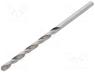 D-HSS25 - Drill bit, Ø 2.5mm, Application  metal, plastic, hardened