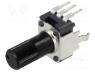 RK09K1130081 - Potentiometer  shaft, balance, single turn, vertical, 10kΩ, ±20%