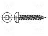 B2.9X9.5/BN9995 - Screw, 2,9x9,5, Head  button, Torx, A2 stainless steel, BN 9995