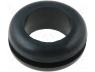 FIX-GR-9 - Grommet, Panel cutout diam 12.7mm, Hole dia 9.5mm, rubber, black