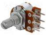 R16148-1B-2-B220K - Potentiometer  shaft, single turn, 220kΩ, 125mW, ±20%, THT, 6mm