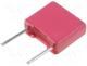 Capacitor  polyester, 100nF, 40VAC, 63VDC, Pitch 5mm, ±10%