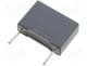 Capacitor  polyester, 1uF, 100V, Pitch 15mm, ±10%, 5x11x18mm