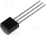 MCP120-450DI/TO - Supervisor Integrated Circuit, open-drain, 4,50 V, TO92, 1....5.5V