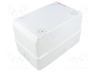 ABB-12804 - Enclosure  multipurpose, X 220mm, Y 140mm, Z 140mm, polycarbonate