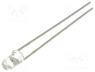 OSG8HA3131A-12V - LED, 3mm, yellow green, 500-750mcd, 30°, Front  convex