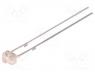 OSM5DK7331A-12V - LED, 1.8mm, white warm, 1560mcd, 30°, Front  convex, Pitch 2.54mm