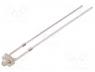OSR5MA7331A-12V - LED, 1.8mm, red, 1560mcd, 30°, Front  convex, Pitch 2.54mm, -30....85°C