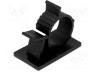 AP-1720 - Self-adhesive cable holder, 16.5....20.1mm, polyamide, black