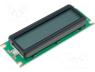 RC1602D-GHY-ESX - Display  LCD, alphanumeric, STN Negative, 16x2, yellow-green, LED