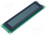 RC4004A-GHY-ESX - Display  LCD, alphanumeric, STN Positive, 40x4, gray, LED, PIN 16