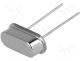 Resonator  quartz, 24MHz, ±30ppm, 18pF, THT, HC49-S, 11x4.7x3.5mm