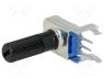 R9011-2-50K - Potentiometer  shaft, single turn, 50kΩ, 125mW, ±20%, THT, 6mm