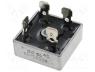 KBPC5004 - Bridge rectifier, 400V, 50A, 6.4x0.8mm connectors, MB-25