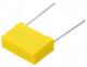 Capacitor  polypropylene, X2, 47nF, 10mm, ±10%, 13x11x5mm, 310VAC