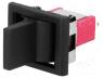 IC1403R7M1QE2 - ROCKER, 1-position, SP3T, (ON)-OFF-(ON), 5A/125VAC, 5A/28VDC, 10mΩ