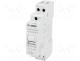 Relay  installation, bistable, SPST-NO, Ucoil 12VDC, Mounting  DIN