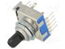 Switch  rotary, 4-position, 0.3A/16VDC, Poles number 1, 30°