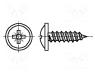 B3.5X13/BN14072 - Screw, 3,5x13, Head  button, Pozidriv, steel, zinc, Size  PZ2