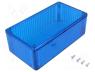 HM-1591DTBU - Enclosure  multipurpose, X 80mm, Y 150mm, Z 46mm, 1591, IP54