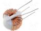 Inductor  wire, THT, 0.6mH, 2A, 50mΩ, -25....120°C, 250V