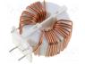 Inductor  wire, THT, 0.6mH, 8A, 15mΩ, -25....120°C, 250V