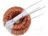 EMC Filter - Inductor  wire, THT, 10mH, 1A, 260mΩ, -25....120°C, 250V