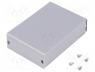 3/A.1 - Enclosure  multipurpose, X 72mm, Y 103mm, Z 28mm, AL BOX, grey