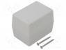Z-24BJ - Enclosure  multipurpose, X 47mm, Y 66mm, Z 52mm, polystyrene, grey