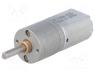 Μοτέρ με μειωτήρα - Motor  DC, with gearbox, 6VDC, POLOLU 20D, 391 1, 35rpm, 3.2A, 200mA