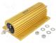 Resistor  wire-wound, with heatsink, screw, 16Ω, 300W, ±1%
