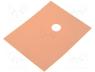 KAP-220G - Thermally conductive pad  kapton, TO220, 0.15K/W, L 23mm, W 18mm