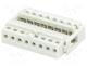 Plug, IDC, female, PIN 8, IDC, THT, 2.54mm, tinned, Pin layout 1x8
