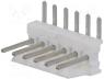 Connector - Socket, wire-board, male, PIN 6, 2.54mm, THT, MTA-100, tinned