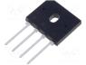GBU15D - Single-phase bridge rectifier, Urmax  200V, If  15A, Ifsm  240A