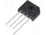 KBU6B - Single-phase bridge rectifier, Urmax  100V, If  6A, Ifsm  175A, KBU