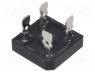 MBR258 - Single-phase bridge rectifier, Urmax 800V, If 25A, Ifsm 400A