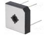 MBR258W - Single-phase bridge rectifier, Urmax 800V, If 25A, Ifsm 400A
