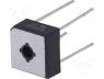 MP6005 - Single-phase bridge rectifier, Urmax  50V, If  6A, Ifsm  175A, MP-6
