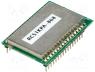 Module  RF, 868-870MHz, -112dBm, 3....3.6VDC, 27dBm, 27x39mm