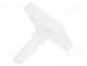 RI-LCBSBM-4-01A - Self-adhesive holder, polyamide, L 6.4mm, Ø2 3.18mm