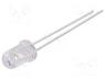 LL-503VC2Z-V1-4IF - LED, 5mm, red, 1000-1600mcd, 60°, Front  convex
